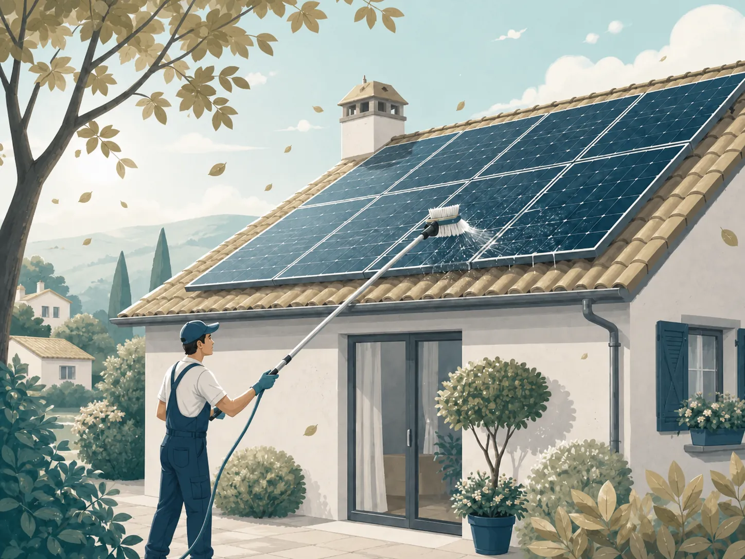 Solarpanel und PV-Anlage reinigen: Warum der Sommer die beste Zeit ist